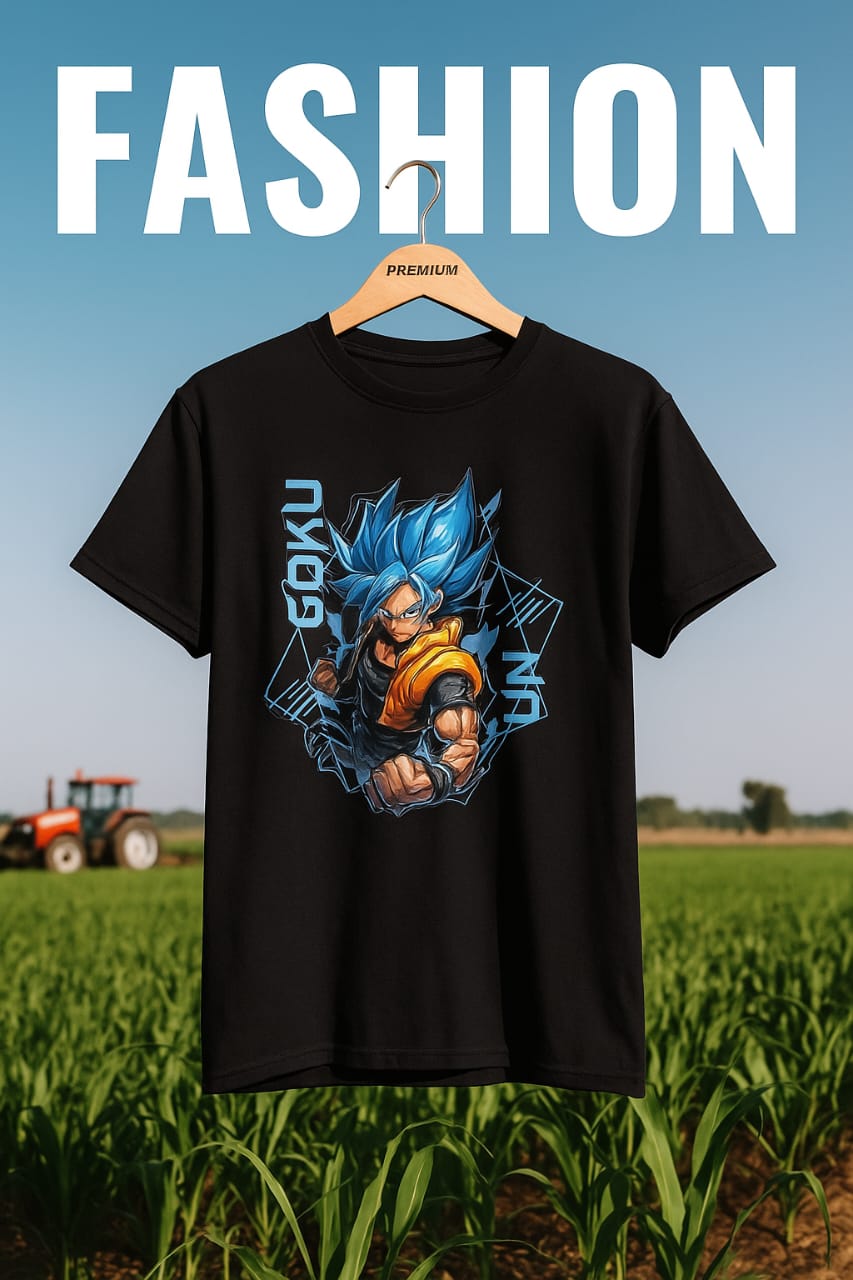 'COMFORT MEETS ANIME PASSION' TRENDY T-SHIRT