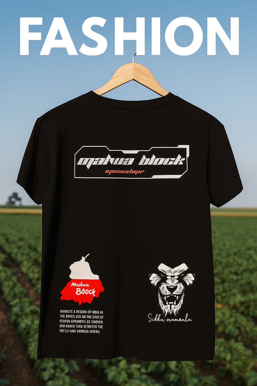 π₯ Malwa Block Premium T-Shirt β Punjabi Swag Edition Trebute to sidhu moose wala