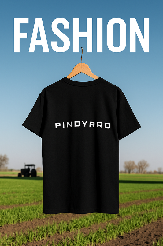 BLACK GRAPHIC T-SHIRT - "REALITY HIDES BEHIND THE MASK"