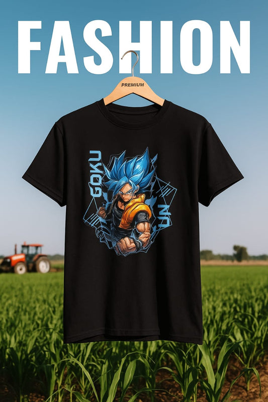 'COMFORT MEETS ANIME PASSION' TRENDY T-SHIRT